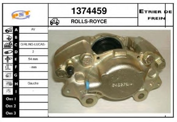 SNRA 1374459 Brake Caliper